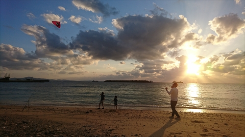 13日・本部の海で釣り！